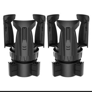 ZEYITIAN Cup Holder Expander Automatic / Large Up To  50oz / Black‎ / Auto Lock
